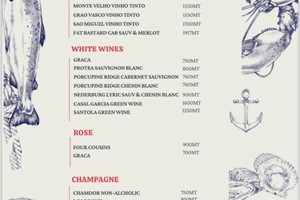 Casa Lagoa Restaurant & Bar - Drinks Menu 08