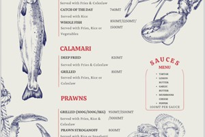 Casa Lagoa Restaurant & Bar - Food Menu 03