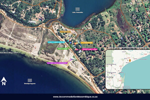 Just in Time Map Bilene - AccommodationMozambique.co.za