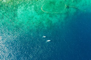 Kayaking over reefs 3