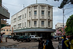 Beira Street Scenes - old colonial style building